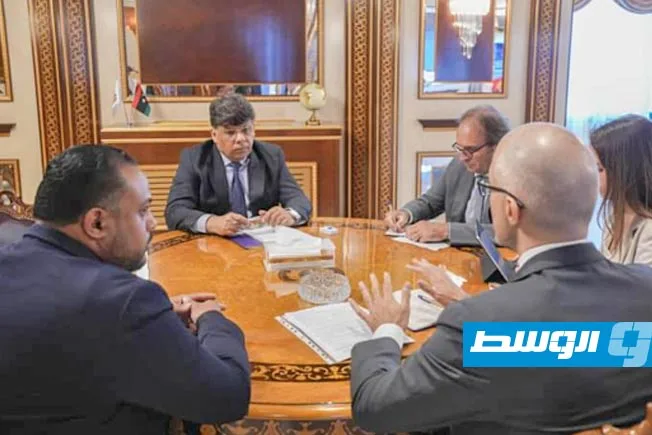 الصور يناقش مع السفير الأوروبي سبل التعاون في العدالة وتبادل المعلومات
