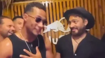 محمد رمضان ينسخ أسلوب الكينج مع تامر حسني في الساحل الشمالي