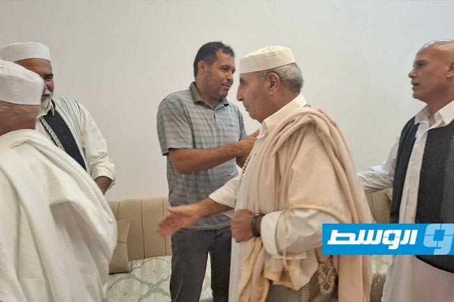 جانب من ملتقى «الفعاليات الليبية في بني وليد» بدعوة من المجلس الاجتماعي لقبائل ورفلة، السبت 19 يوليو 2025 (فيسبوك)