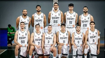 تشكيلة منتخب مصر لكرة السلة في البطولة الودية الدولية ببيروت
