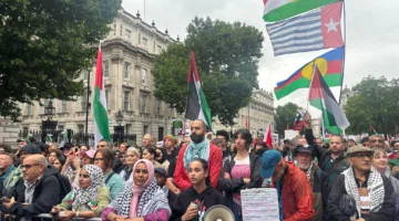 80,000 شخص يحتشدون في شوارع لندن دعماً لغزة: لن نتوقف عن الصراخ