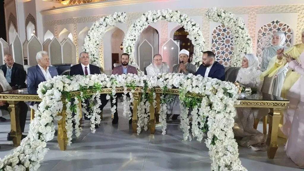 «الحرية» تبارك للمحامي البارز منتصر الزيات بمناسبة زفاف ابنته