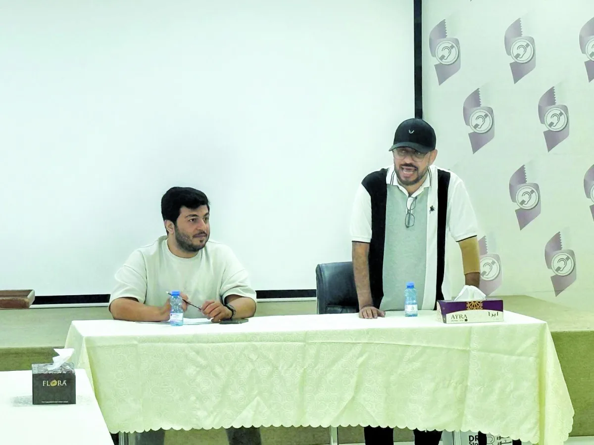 اختتام دورة “أساسيات المسرح” في المركز الثقافي للمكفوفين