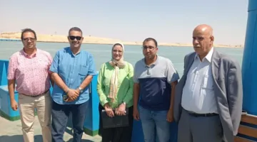 زيارة ميدانية لرئيس الشركة المصرية لنقل الكهرباء لمشروع الربط بين مصر والسعودية