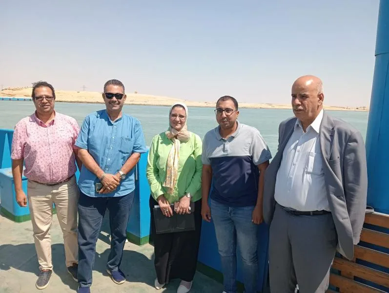 زيارة ميدانية لرئيس الشركة المصرية لنقل الكهرباء لمشروع الربط بين مصر والسعودية زيارة ميدانية لرئيس الشركة المصرية لنقل الكهرباء لمشروع الربط بين مصر والسعودية