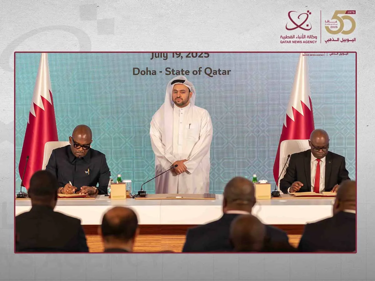 تقديرات إيجابية من الإعلام العربي والعالمي لنجاح الوساطة القطرية في توقيع اتفاق سلام في الكونغو تقديرات إيجابية من الإعلام العربي والعالمي لنجاح الوساطة القطرية في توقيع اتفاق سلام في الكونغو