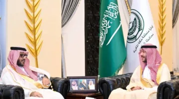 محافظ الطائف يستقبل رئيس النيابة العامة في المحافظة