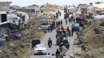 أكثر من 128 ألف شخص يفرون بسبب أعمال العنف في جنوب سوريا