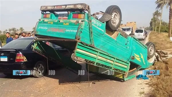 مقتل وإصابة 3 أفراد في حاث مرور بالعياط مقتل وإصابة 3 أفراد في حاث مرور بالعياط