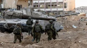 في إطار تنفيذ عمليات عسكرية.. إسرائيل تطلب من الفلسطينيين في وسط غزة التوجه نحو الجنوب.