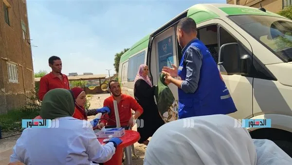 الصحة: “مبادرة 100 يوم صحة” قدمت أكثر من 7 ملايين خدمة مجانية في 5 أيام الصحة: “مبادرة 100 يوم صحة” قدمت أكثر من 7 ملايين خدمة مجانية في 5 أيام