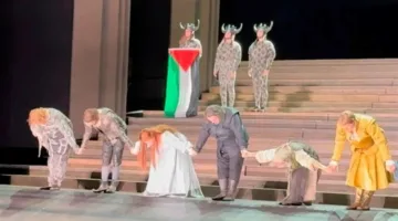 شجار في أوبرا لندن إثر قضية فلسطين