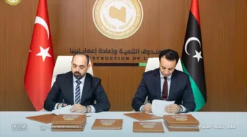 بلقاسم حفتر يبرم اتفاقيات مع شركة تركية لتثبيت وتطوير أنظمة الملاحة الجوية في ثمانية مطارات ليبية