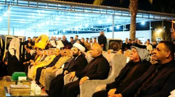 بالصور: تكريم رئيس هيئة الحج في منطقة الحسينية