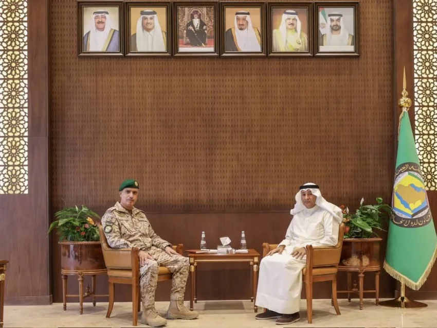 البديوي يستقبل اللواء الركن عبد العزيز البلوي