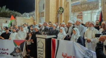 في بغداد.. مسيرة دعم للتضامن مع غزة (صور)