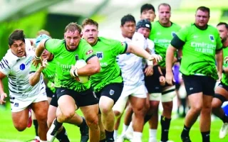 فريق الرجبي يتوجه إلى أوغندا لملاقاة ناميبيا في تصفيات كأس العالم