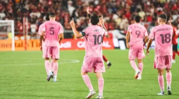 ميسي يكسر record رونالدو