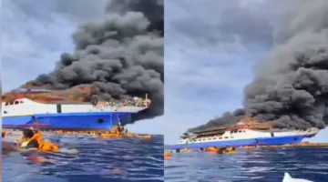 إندونيسيا.. وفاة ثلاثة أشخاص في حريق على متن سفينة سياحية
