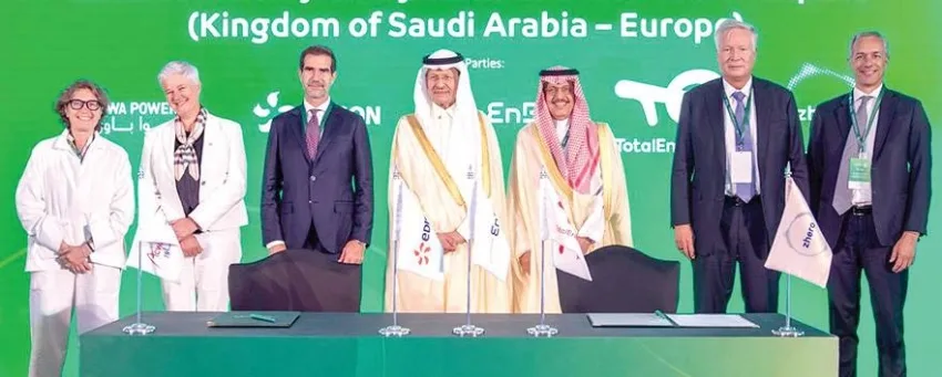 نظام شامل لتصدير الطاقة المتجددة والهيدروجين إلى أوروبا