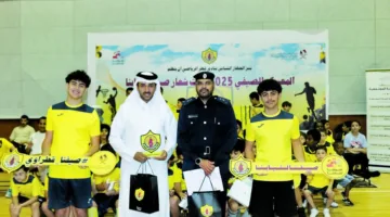 محاضرة من الشرطة المجتمعية في “قطر الرياضي”