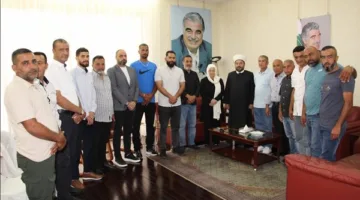 بهية الحريري استقبلت فريقاً من بلدية البرغلية