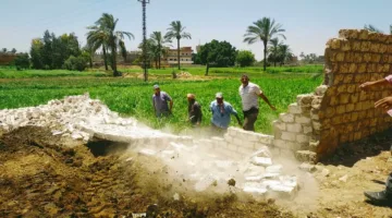 محافظ أسيوط: إزالة 57 حالة انتهاك على الأراضي الزراعية وأملاك الدولة في 8 مراكز