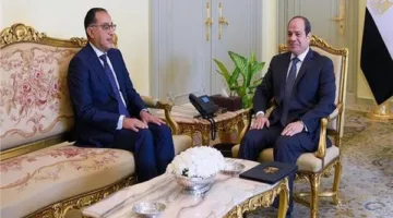 رئيس الوزراء يبارك الرئيس عبد الفتاح بمناسبة الذكرى الثالثة والسبعين لثورة 23 يوليو.