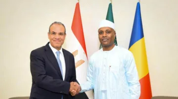 وزير الخارجية يزور نجامينا ويلتقي بنظيره التشادي عبدالله صابر فضل