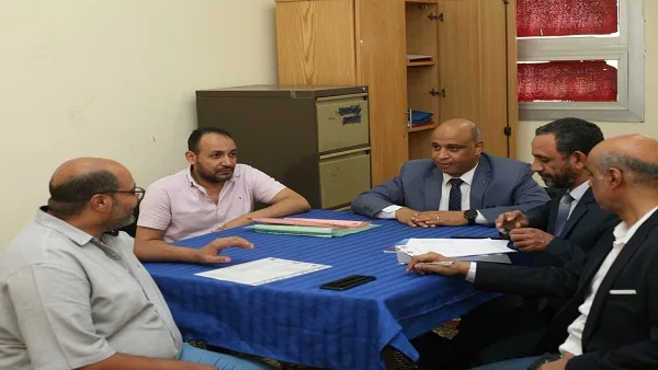 جامعة جنوب الوادي تستضيف وفداً من المجلس الأعلى للجامعات لمتابعة سير اختبارات القدرات 2025.