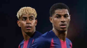 أول رد من لامين يامال حول انتقال راشفورد إلى برشلونة (صورة)