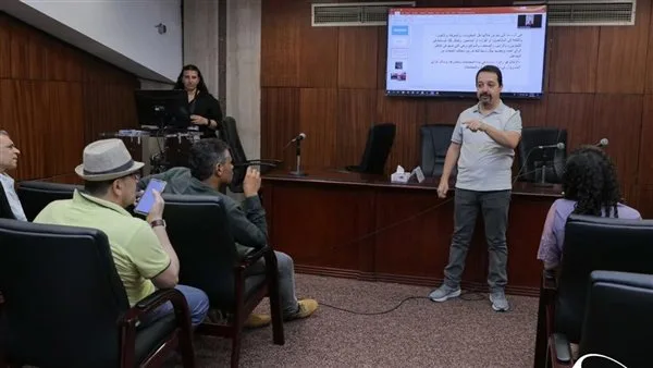 ورشة عمل حول فهم الإعلام في معرض مكتبة الإسكندرية الدولي للكتاب ورشة عمل حول فهم الإعلام في معرض مكتبة الإسكندرية الدولي للكتاب