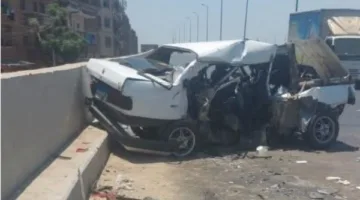 قائمة بأسماء الضحايا والمصابين في حادث تصادم سيارتين بكفر شكر