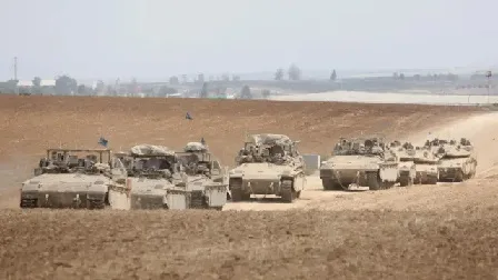 إعلام عبرى: الجيش الإسرائيلي ي Launches عملية برية في دير البلح بوسط قطاع غزة ويهدد بتوسيع نطاق الإبادة.