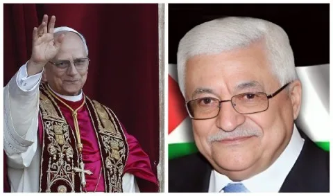 عباس والبابا يسلطان الضوء على ضرورة إنهاء الصراع في غزة وحماية الأماكن المقدسة.