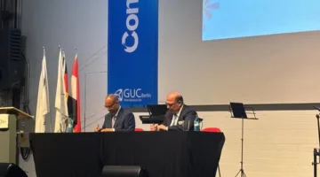 اتفاقية تعاون استراتيجي بين الجامعة الألمانية في القاهرة وغرفة التجارة والصناعة العربية الألمانية