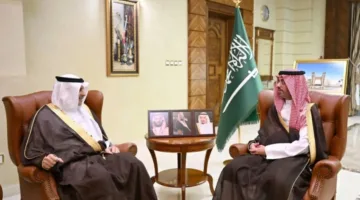 محافظ جدة يرحب بنائب رئيس الهيئة السعودية للمياه