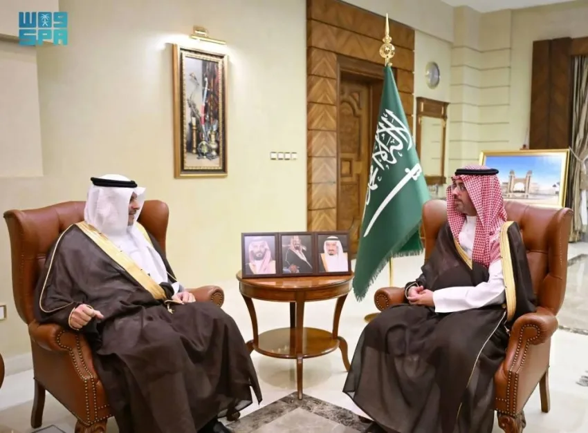 محافظ جدة يرحب بنائب رئيس الهيئة السعودية للمياه
