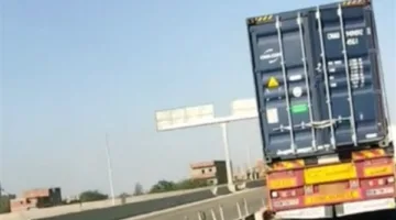 إلقاء القبض على سائق شاحنة على الطريق الإقليمي يهدد سلامة المواطنين