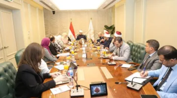 وزير الأوقاف يناقش سبل التعاون المشترك مع مديرة المعهد القومي للبحوث الاجتماعية