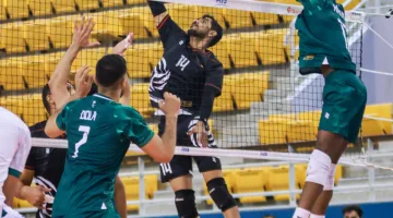 منتخبنا الوطني للكرة الطائرة يتعرض للهزيمة أمام السعودية في بطولة غرب آسيا
