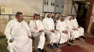 الزميل المنشي يتقبل التعازي في وفاة شقيقته هاجر