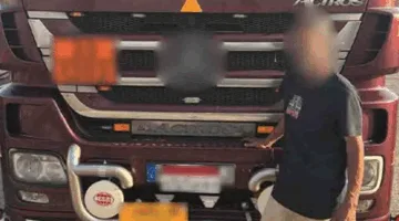الشرطة تلقي القبض على سائق شاحنة استخدم القيادة المتهورة على الطريق الإقليمي في الدقهلية