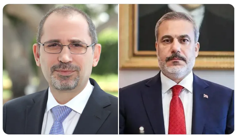 وزيرا خارجية تركيا والأردن يتبادلان الآراء هاتفياً حول التطورات في سوريا