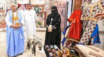 السفير الموريتاني يعبّر عن إعجابه بمهرجان بيت حائل 2025