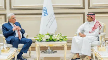 أمين عام مركز اعتدال يلتقي سفير فلسطين للتباحث حول تعزيز الشراكة.