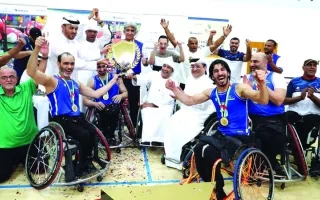 «دبي لذوي الهمم» يتوج بلقب دوري كرة السلة للكراسي المتحركة «3×3»
