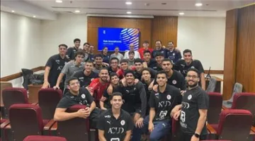 محاضرة توجيهية للاعبي منتخب مصر تحضيرًا لبطولة العالم لكرة اليد لفئة تحت 19 عامًا