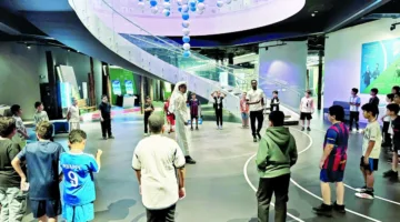 استكشاف مقتنيات اللجنة الأولمبية في قطر من قبل ‘شباب العربي’