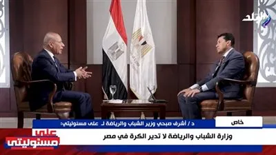 وزير الشباب والرياضة: استثمار الأندية يحتاج لموافقة المجلس والإدارة.. ولا نبدي تفضيلًا على السوبر المصري. وزير الشباب والرياضة: استثمار الأندية يحتاج لموافقة المجلس والإدارة.. ولا نبدي تفضيلًا على السوبر المصري.